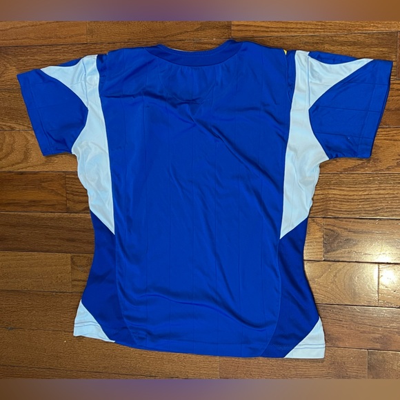 Admiral Women’s Ukraine Soccer Jersey Blue White Yellow Large Preowned - Picture 2 of 7